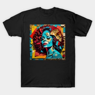 Diana Ross // Paper Art T-Shirt